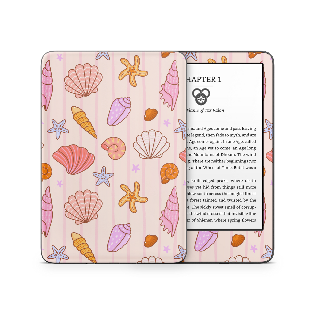 Seashells Kindle Skin