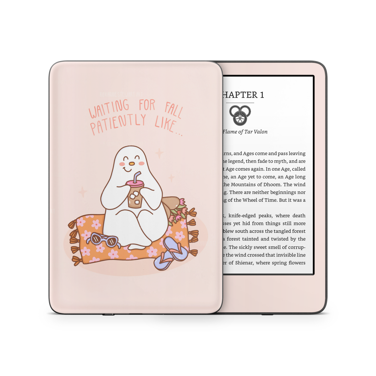 Waiting For Fall Kindle Skin