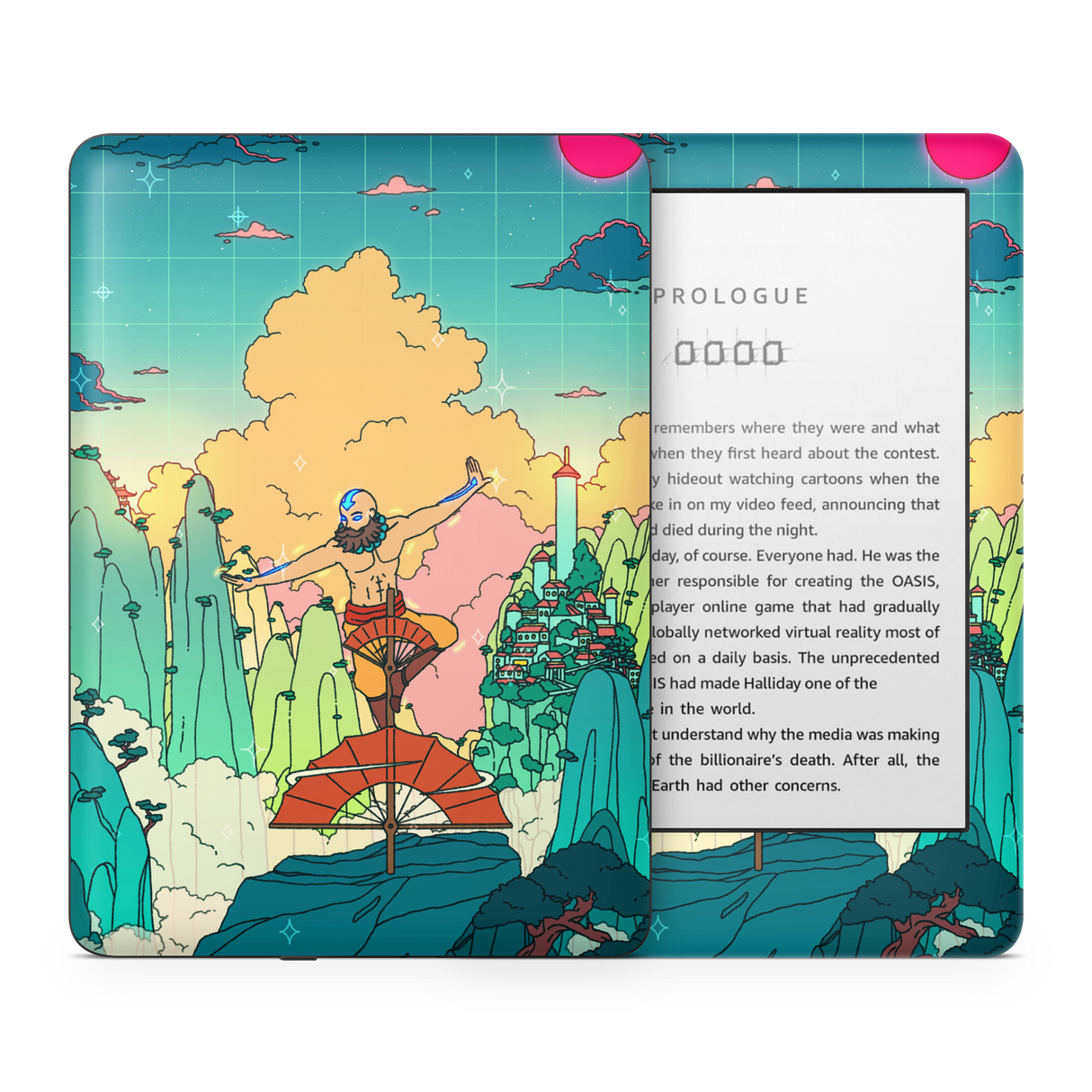 Aang Atla Kindle Skin