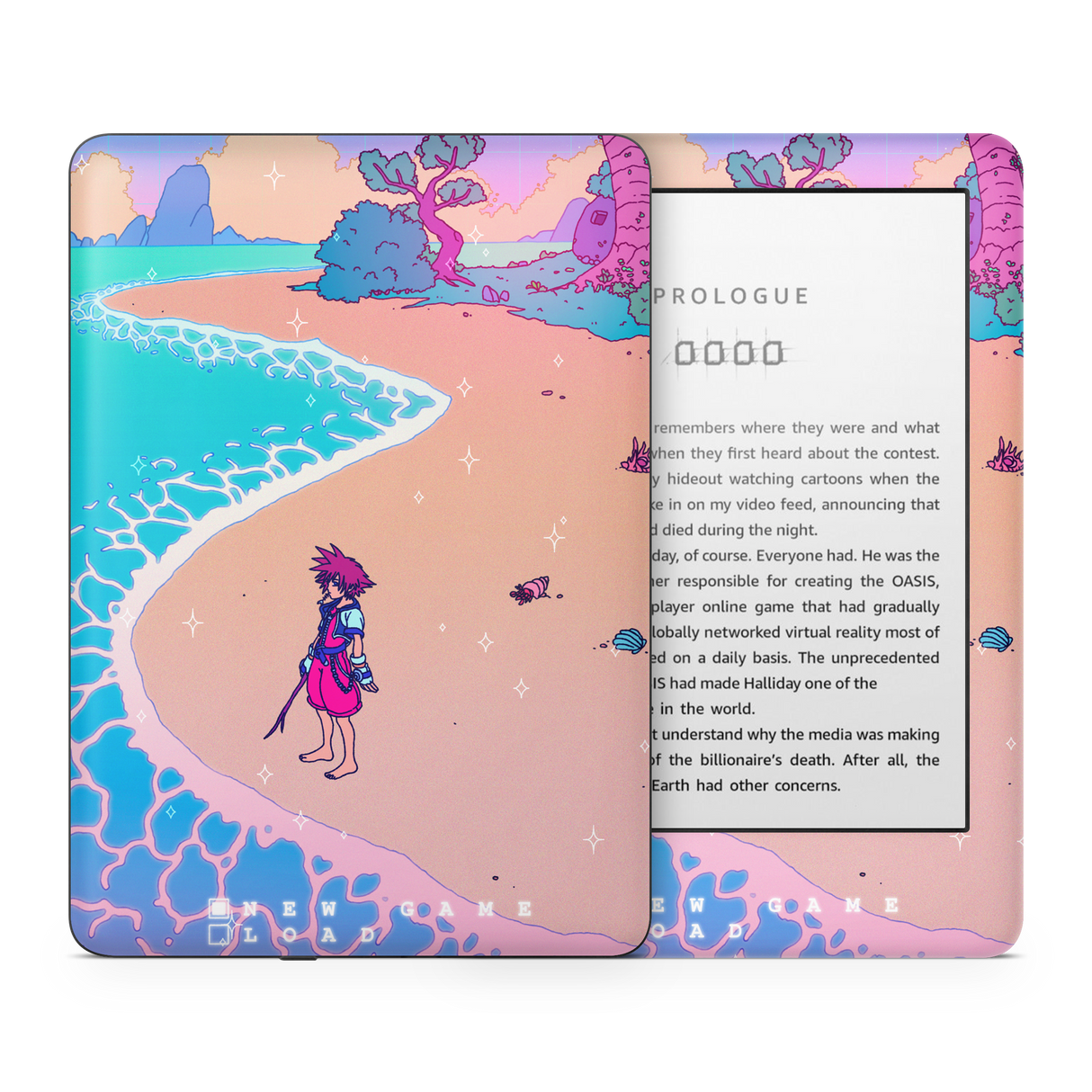 KH Waves Kindle Skin