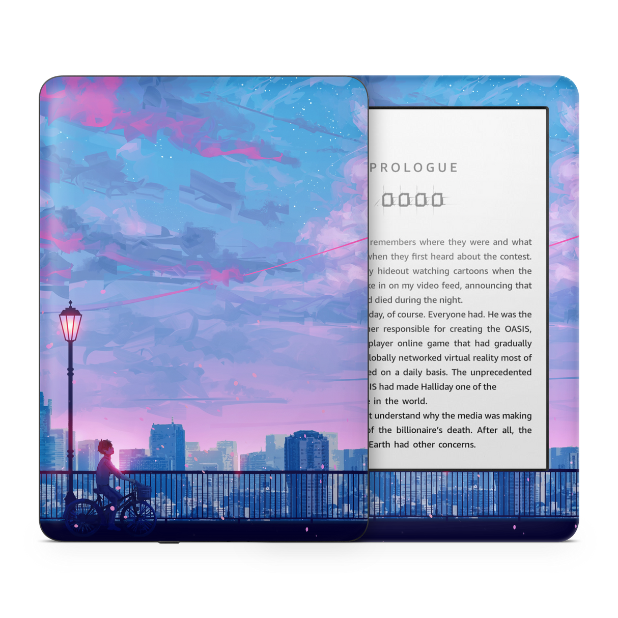 Let's Go Home Kindle Skin