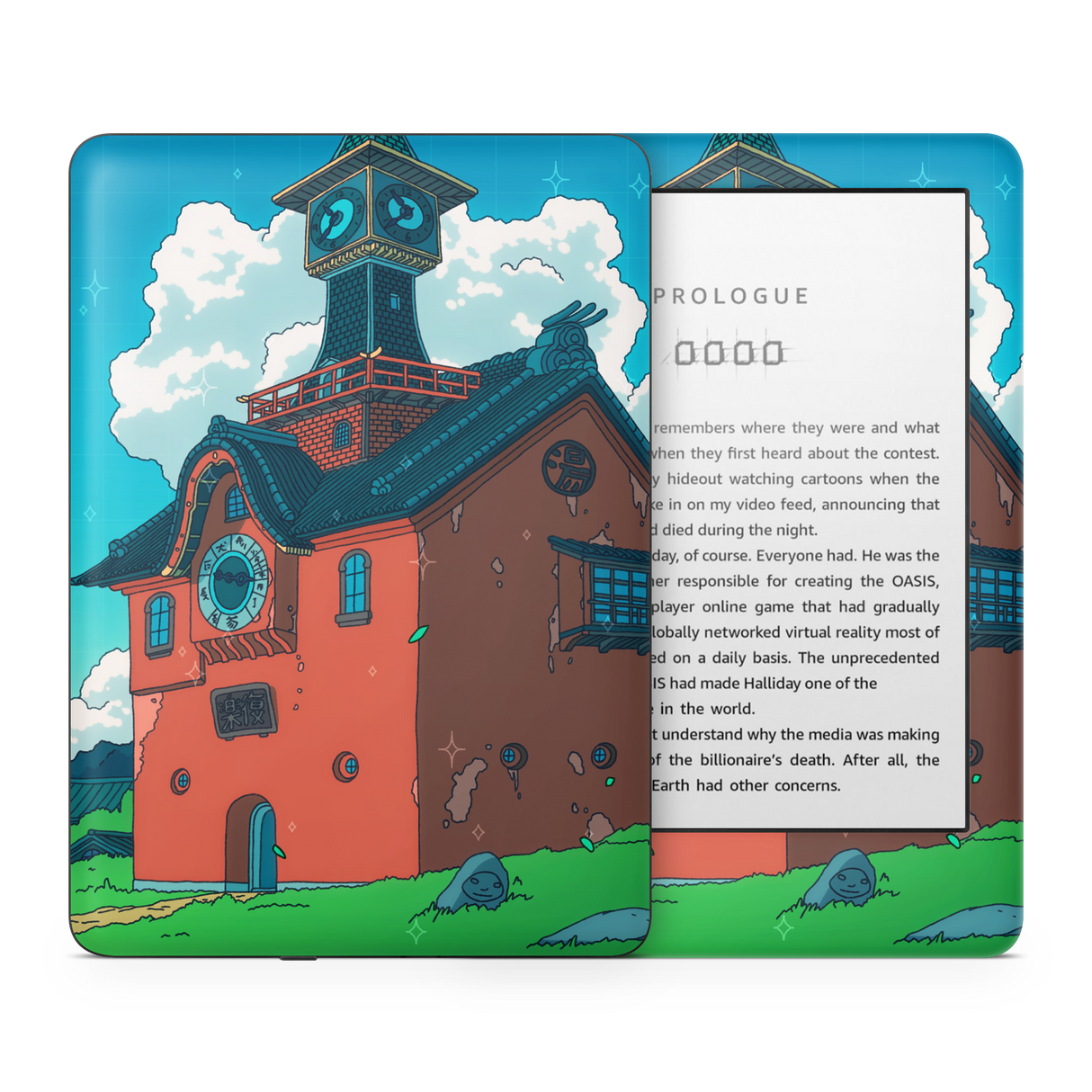 Spirited Entrace Day Kindle Skin