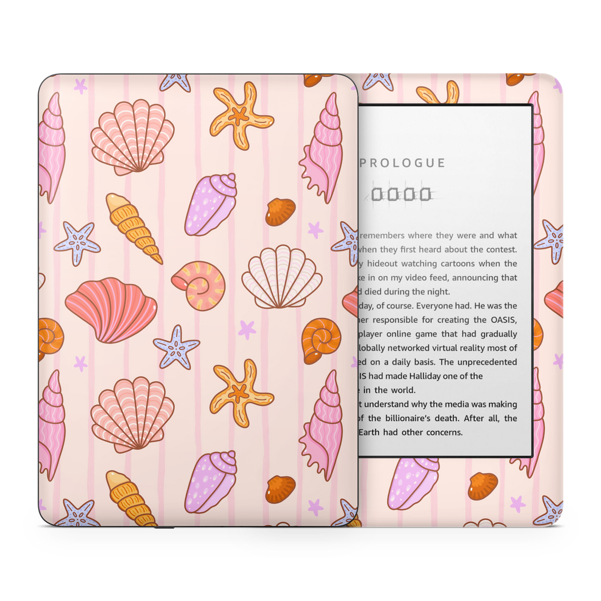 Seashells Kindle Skin