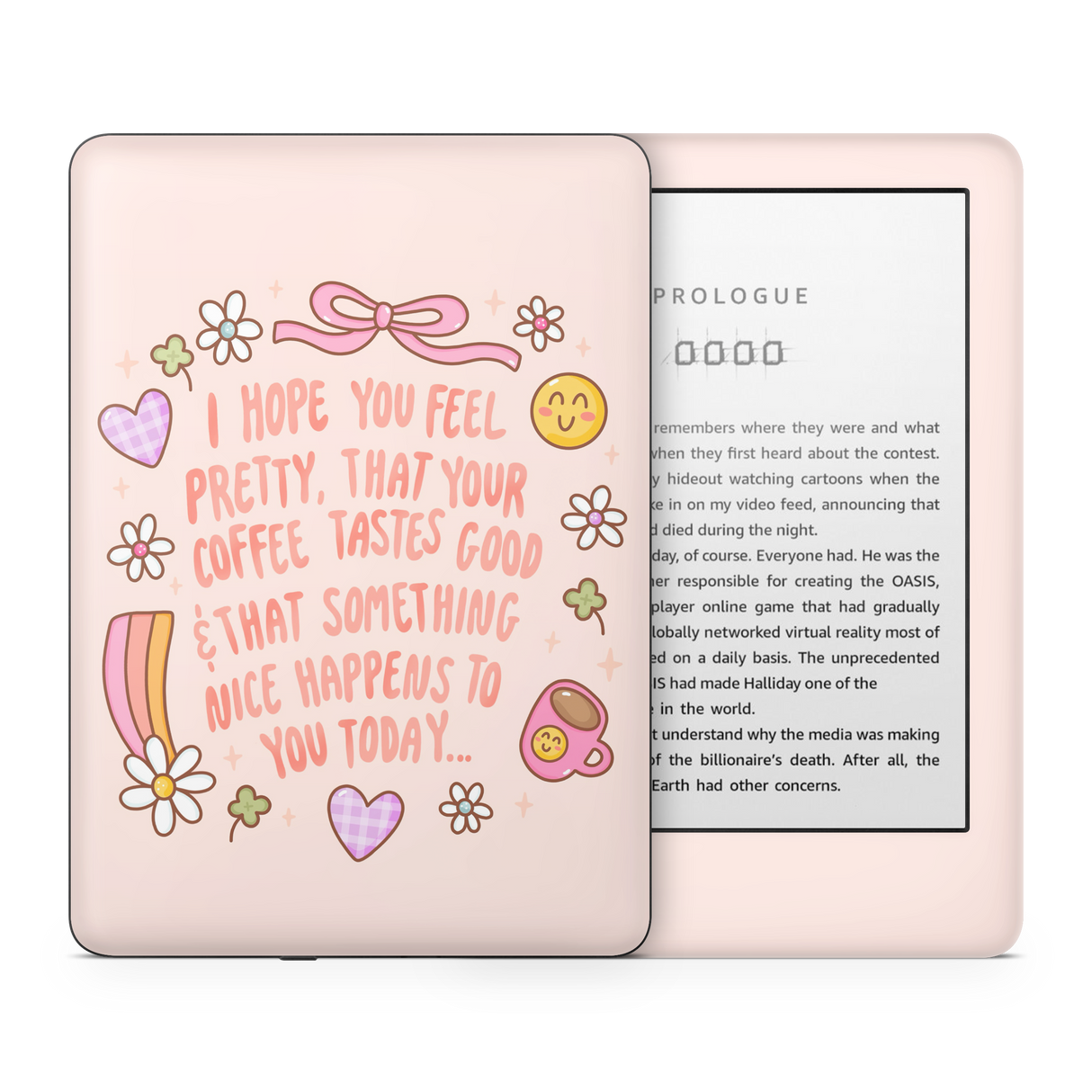 Something Nice Kindle Skin