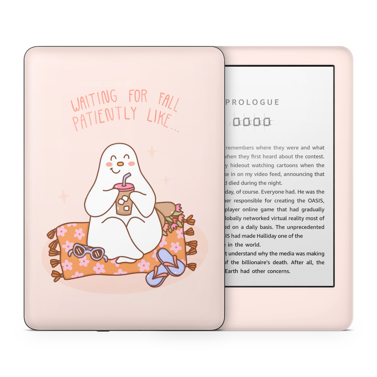 Waiting For Fall Kindle Skin