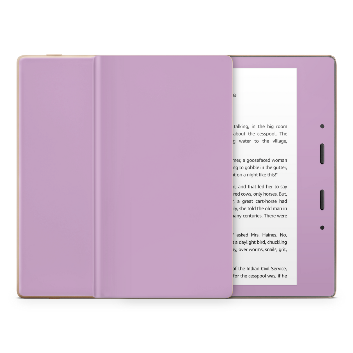 Soft Lilac Kindle eReader Skin