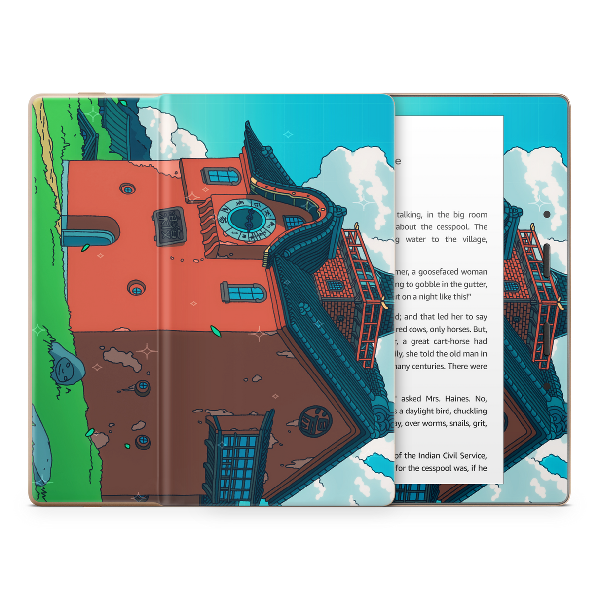 Spirited Entrace Day Kindle Skin