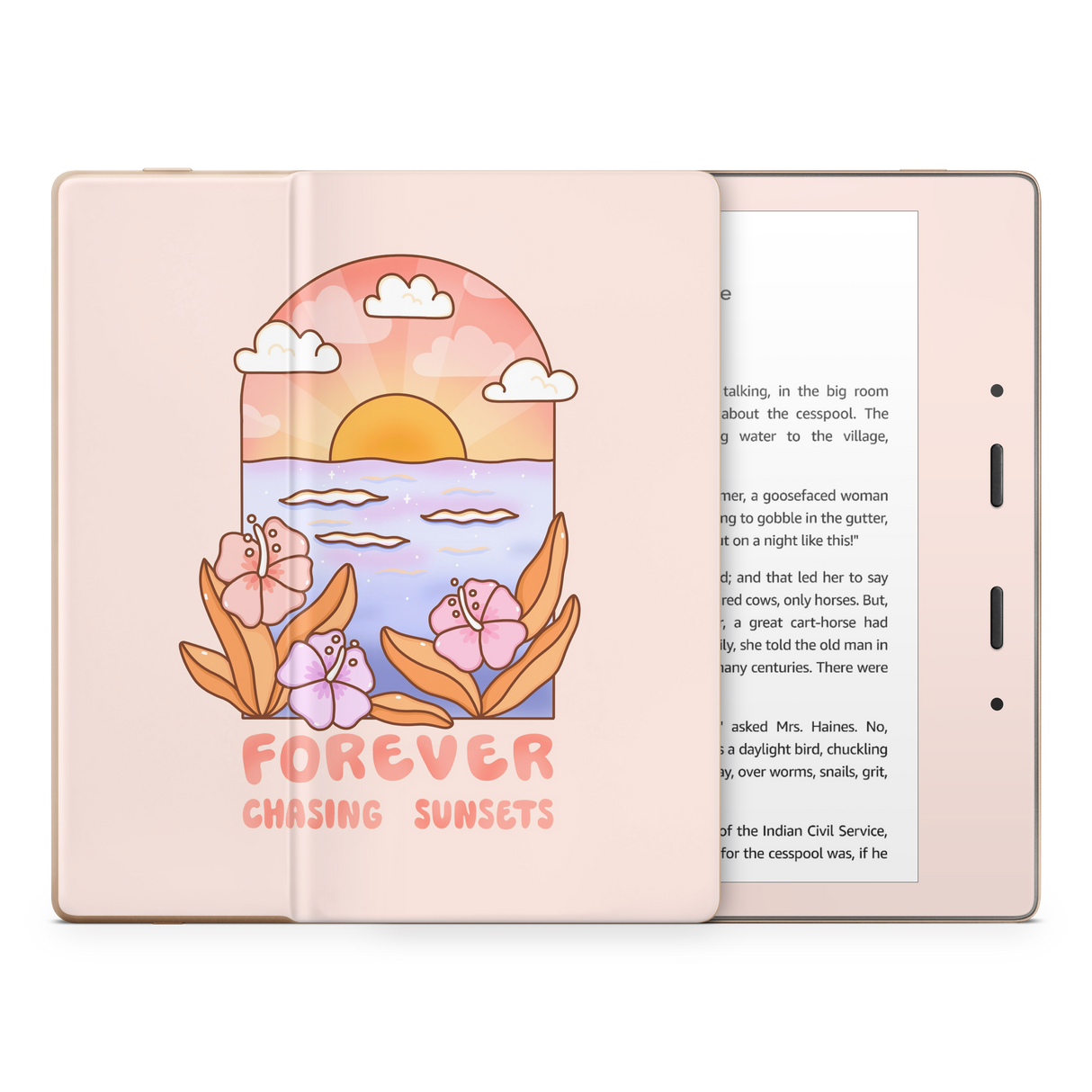 Chasing Sunsets Kindle Skin