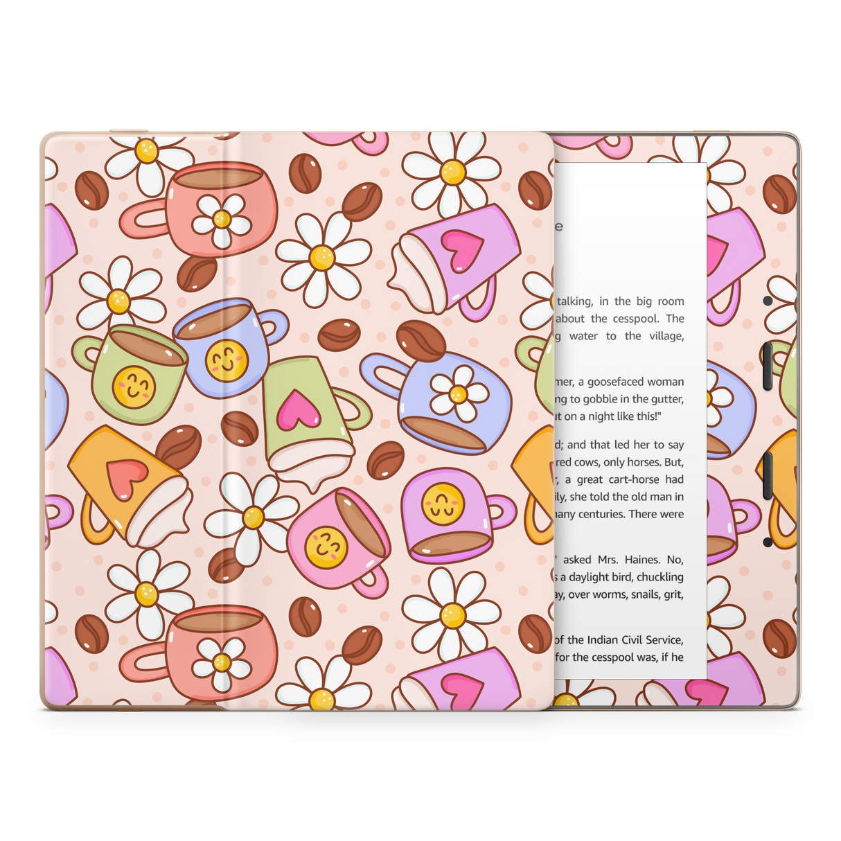 Coffee Lover Kindle Skin