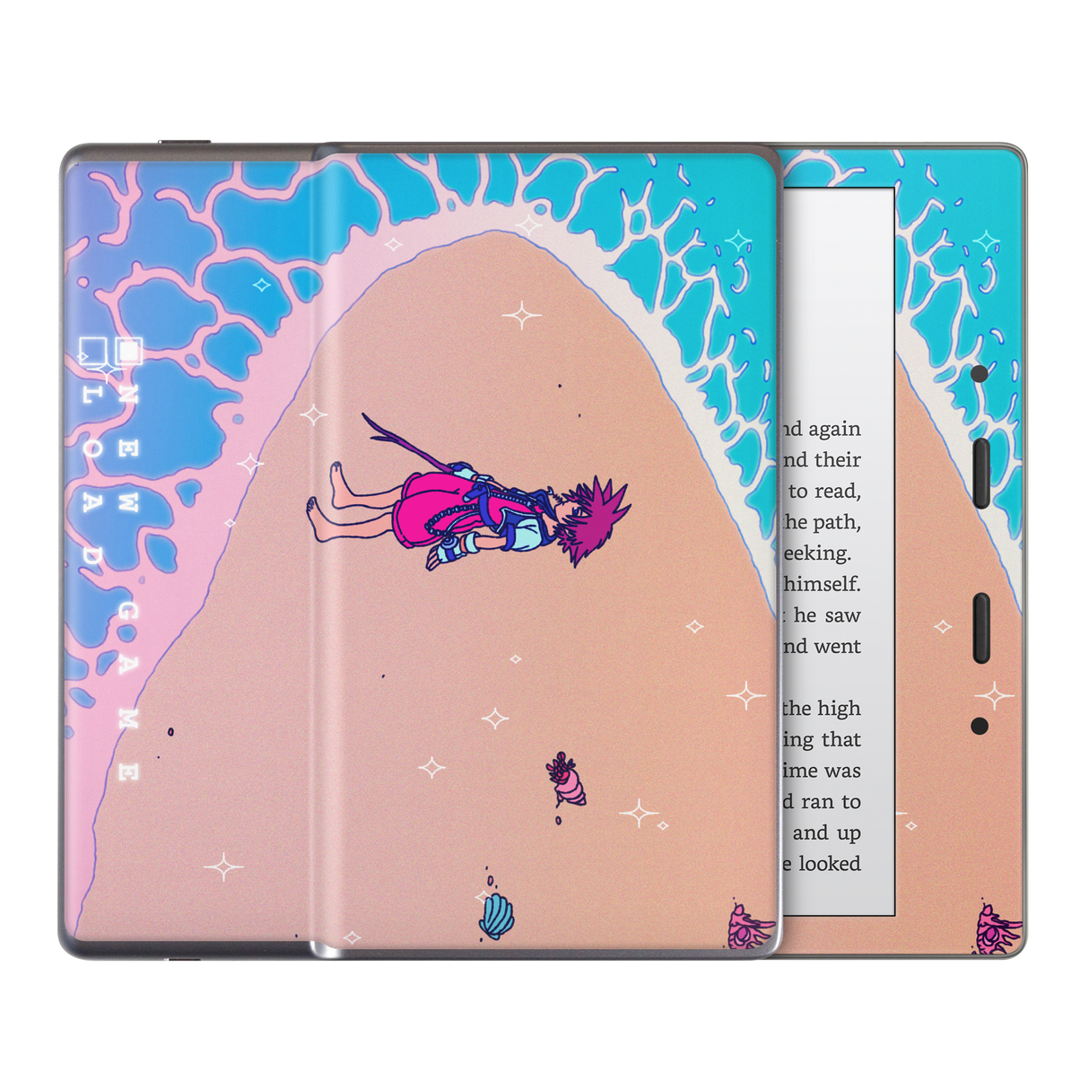 KH Waves Kindle Skin
