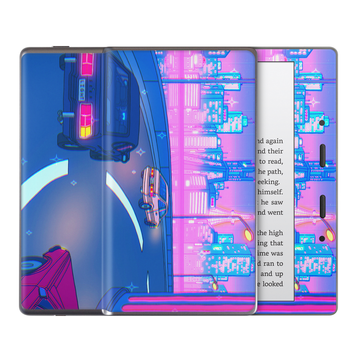 Late Night Drive Kindle Skin