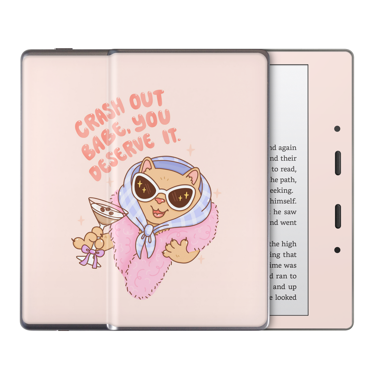 Crash Out Babe Kindle Skin