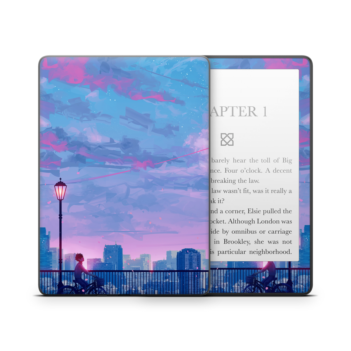 Let's Go Home Kindle Skin