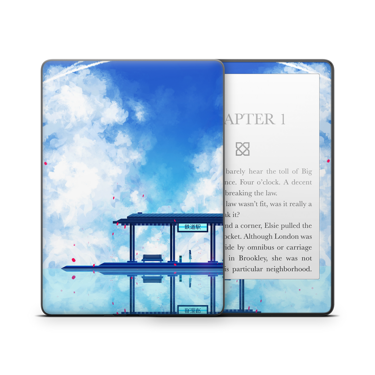 Waiting Kindle Skin