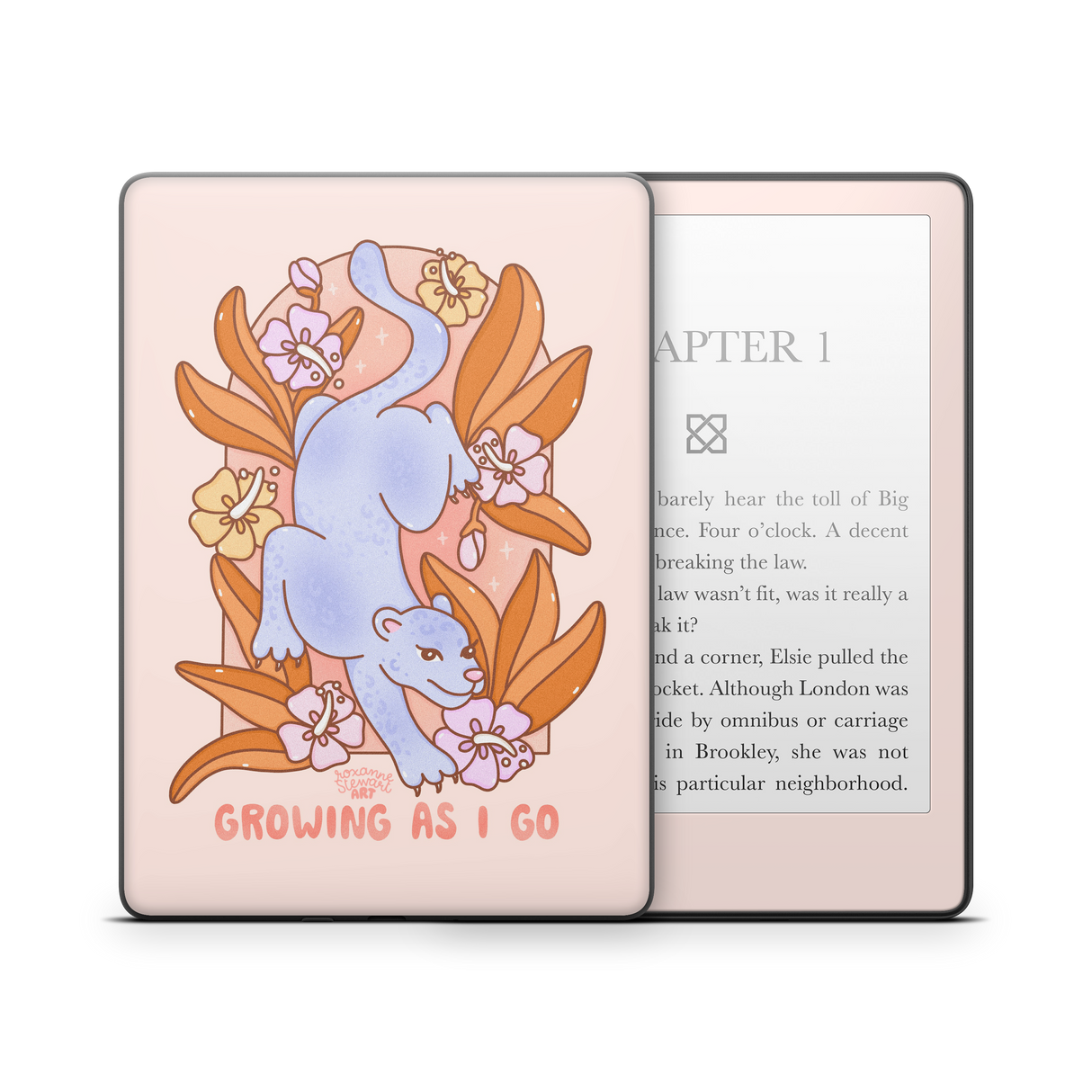 Growing As I Go Kindle Skin