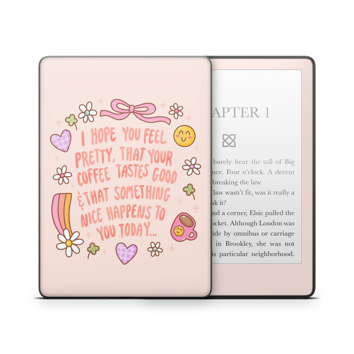 Something Nice Kindle Skin