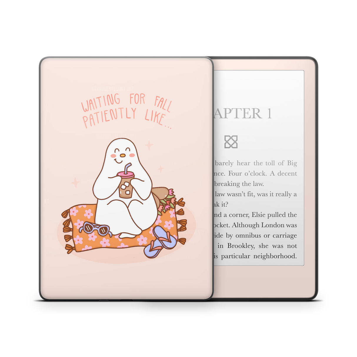 Waiting For Fall Kindle Skin