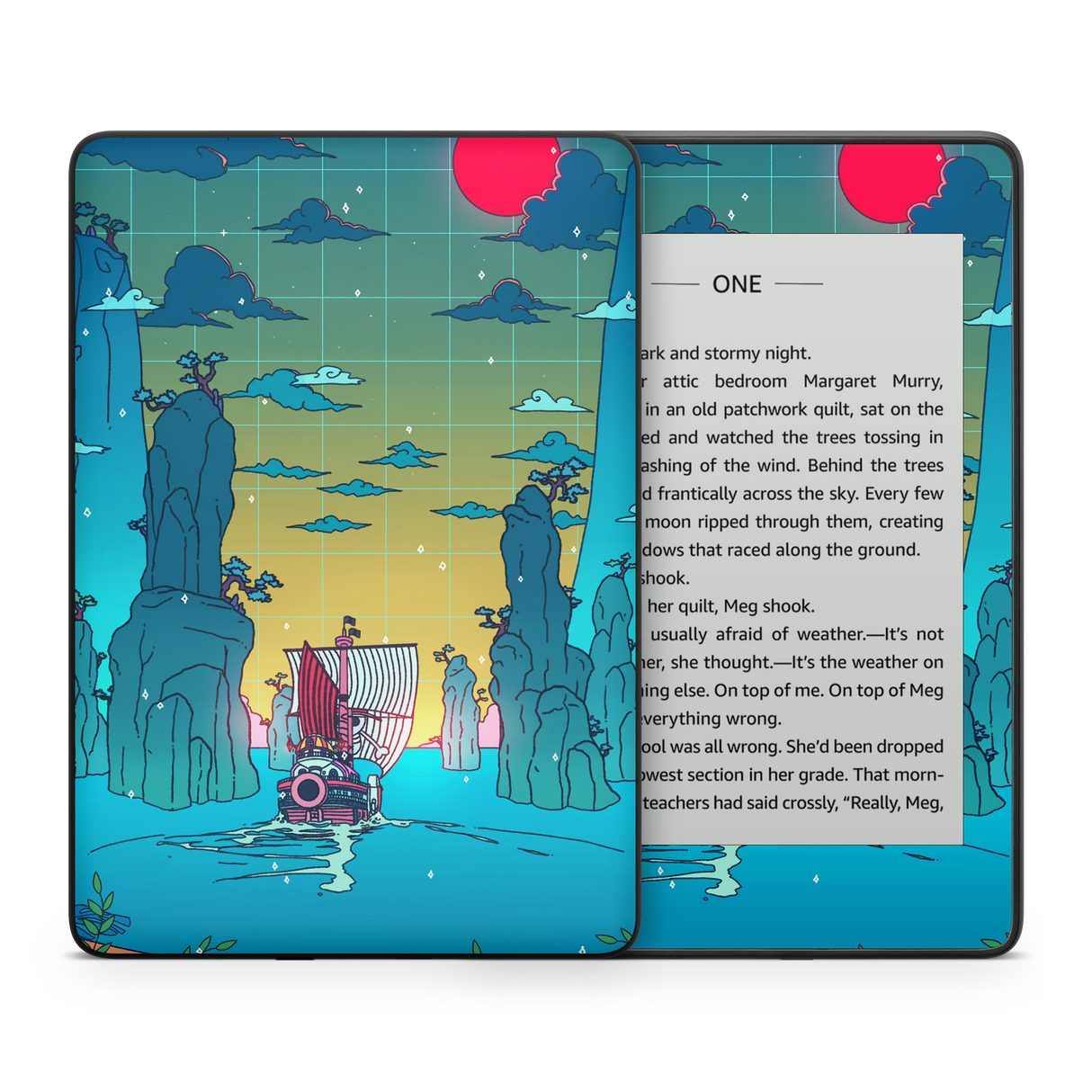 Adventure Kindle Skin