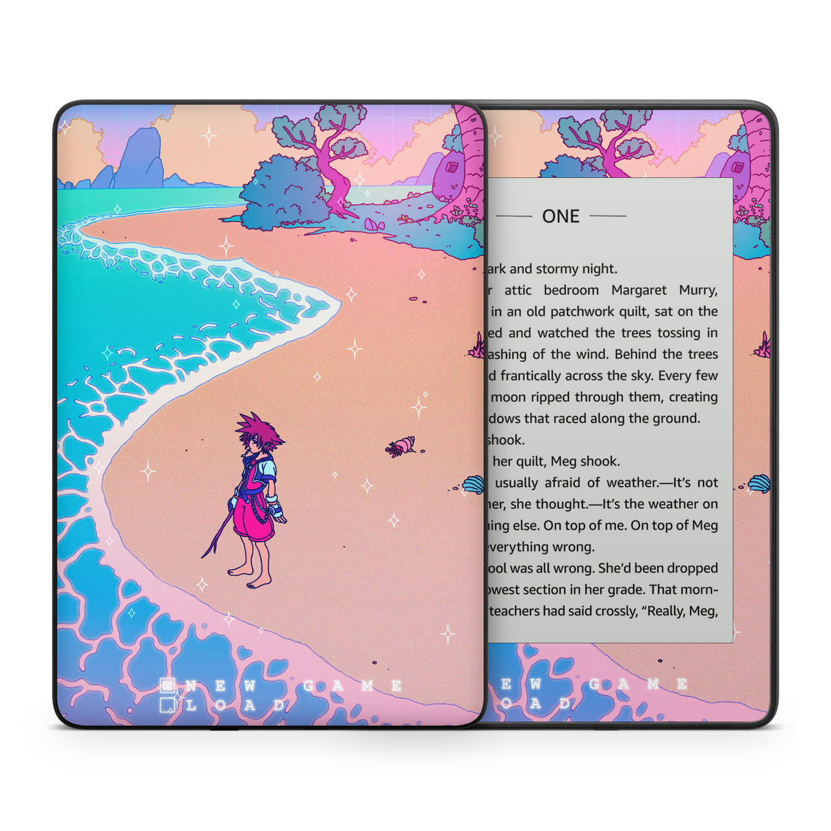 KH Waves Kindle Skin