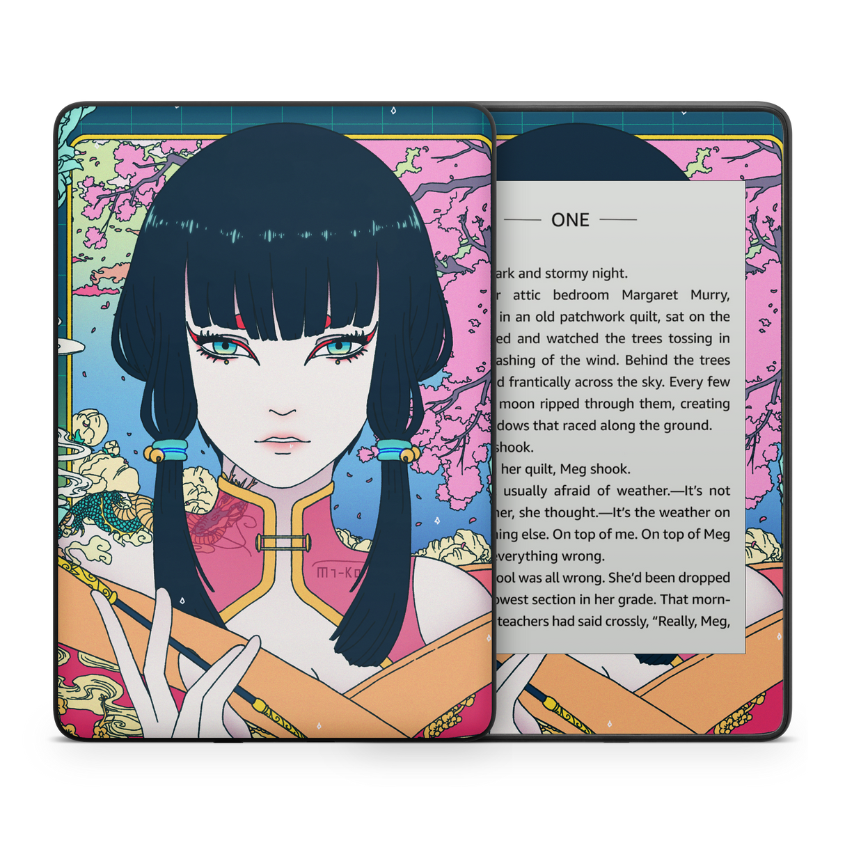 Kirisame V1 Kindle Skin