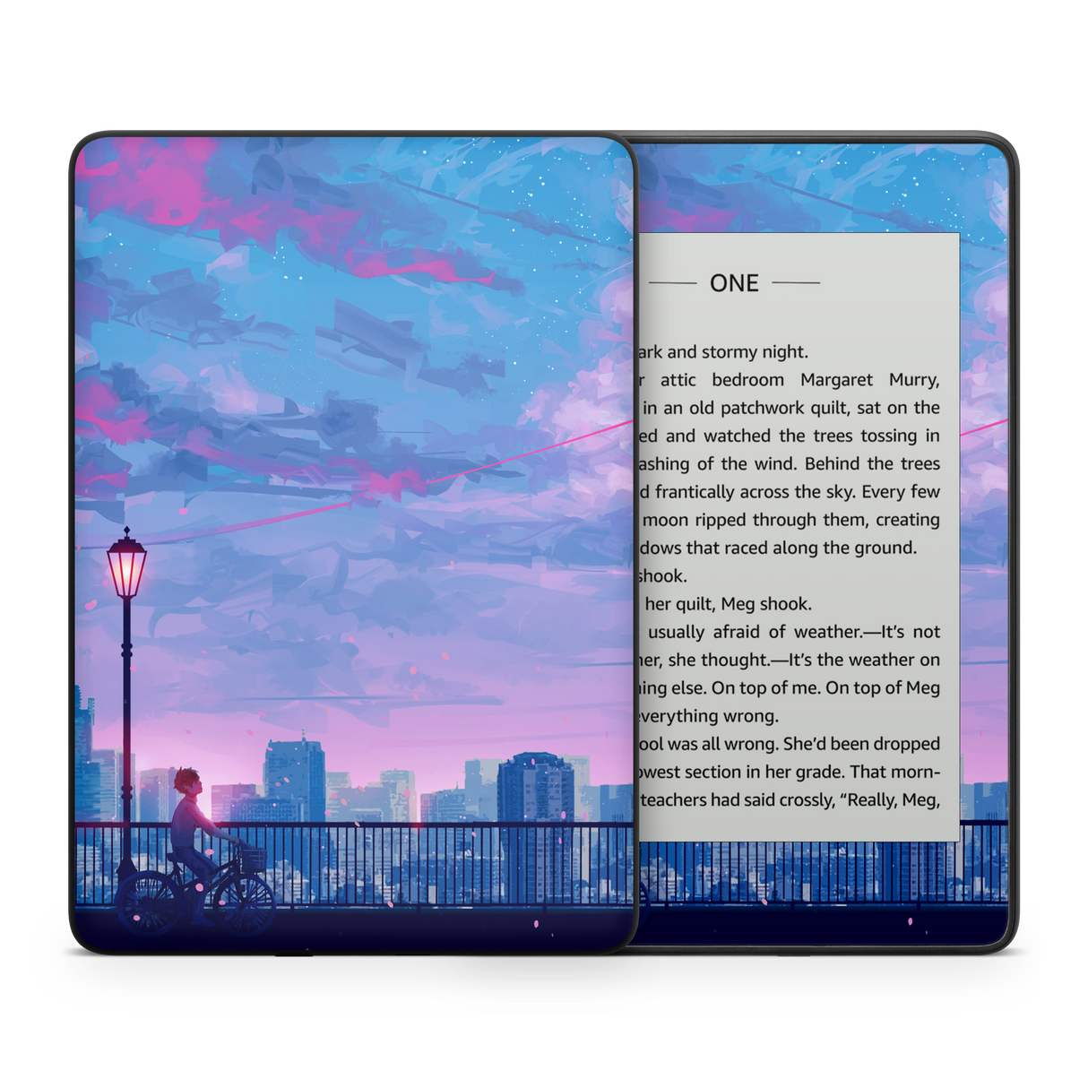 Let's Go Home Kindle Skin