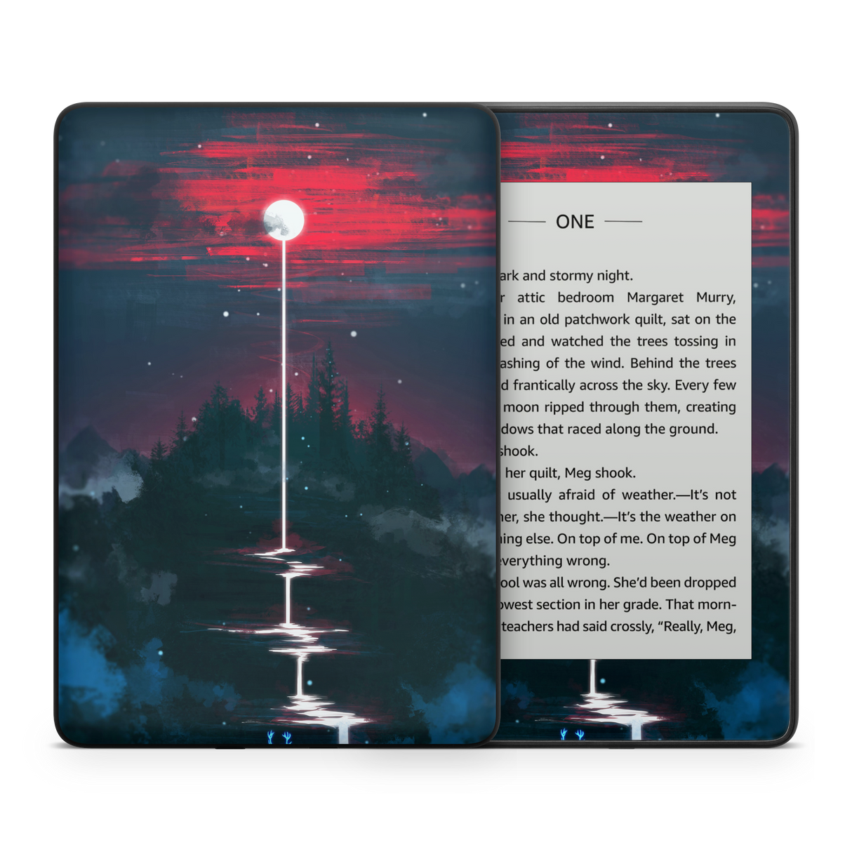 Lunar Dripping Kindle Skin