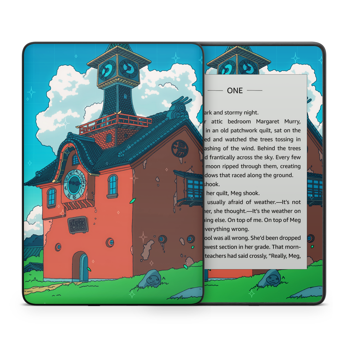 Spirited Entrace Day Kindle Skin