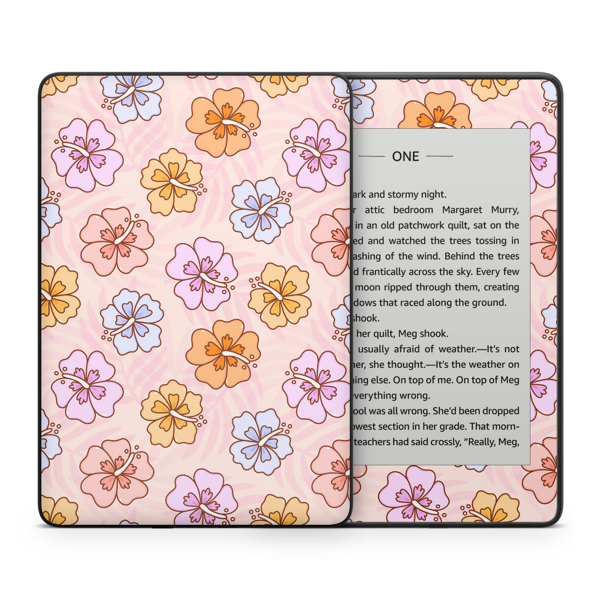 Hibiscus Kindle Skin