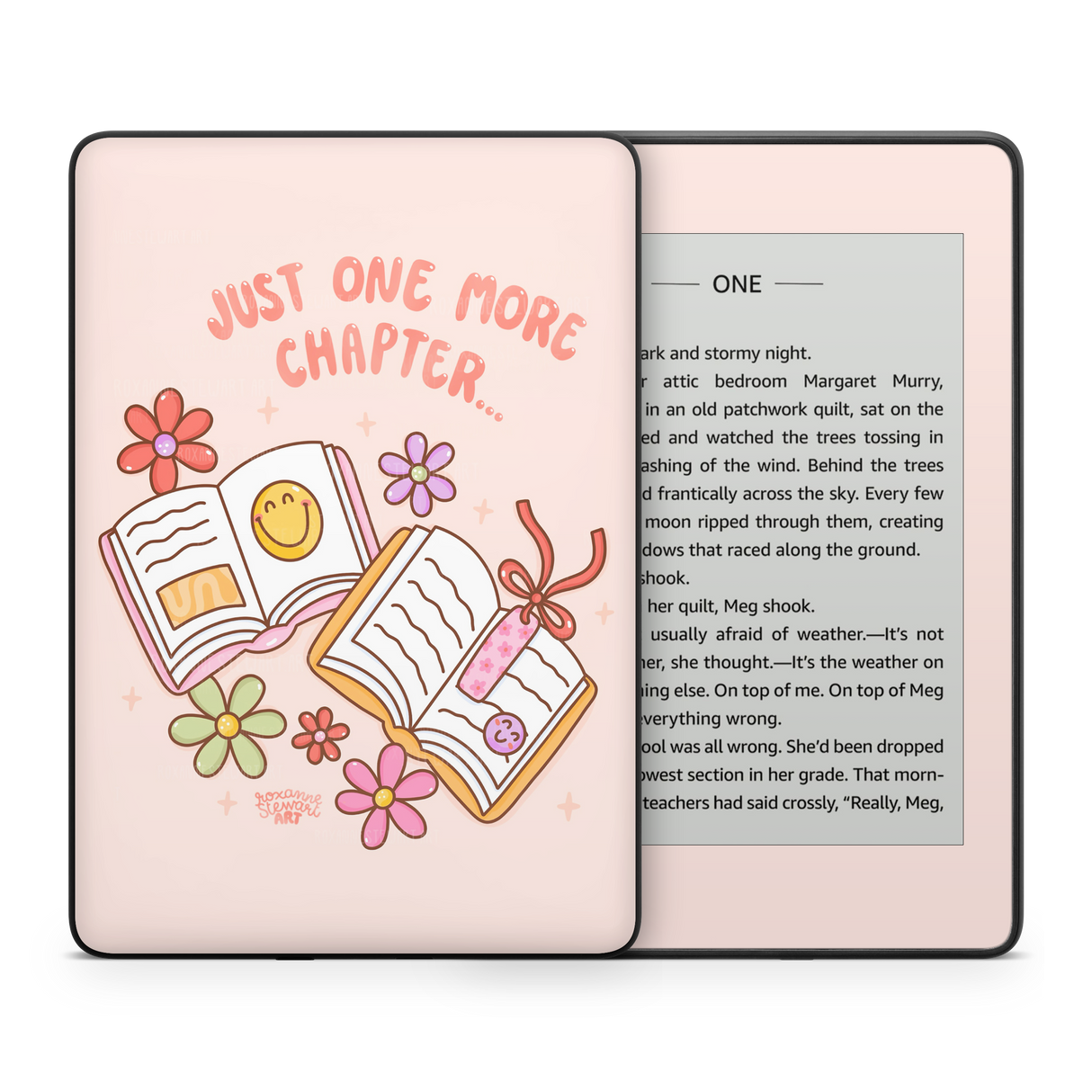 One More Chapter Kindle Skin