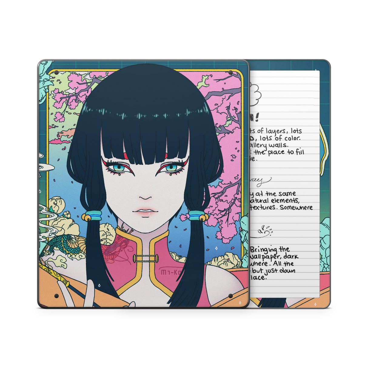 Kirisame V1 Kindle Skin