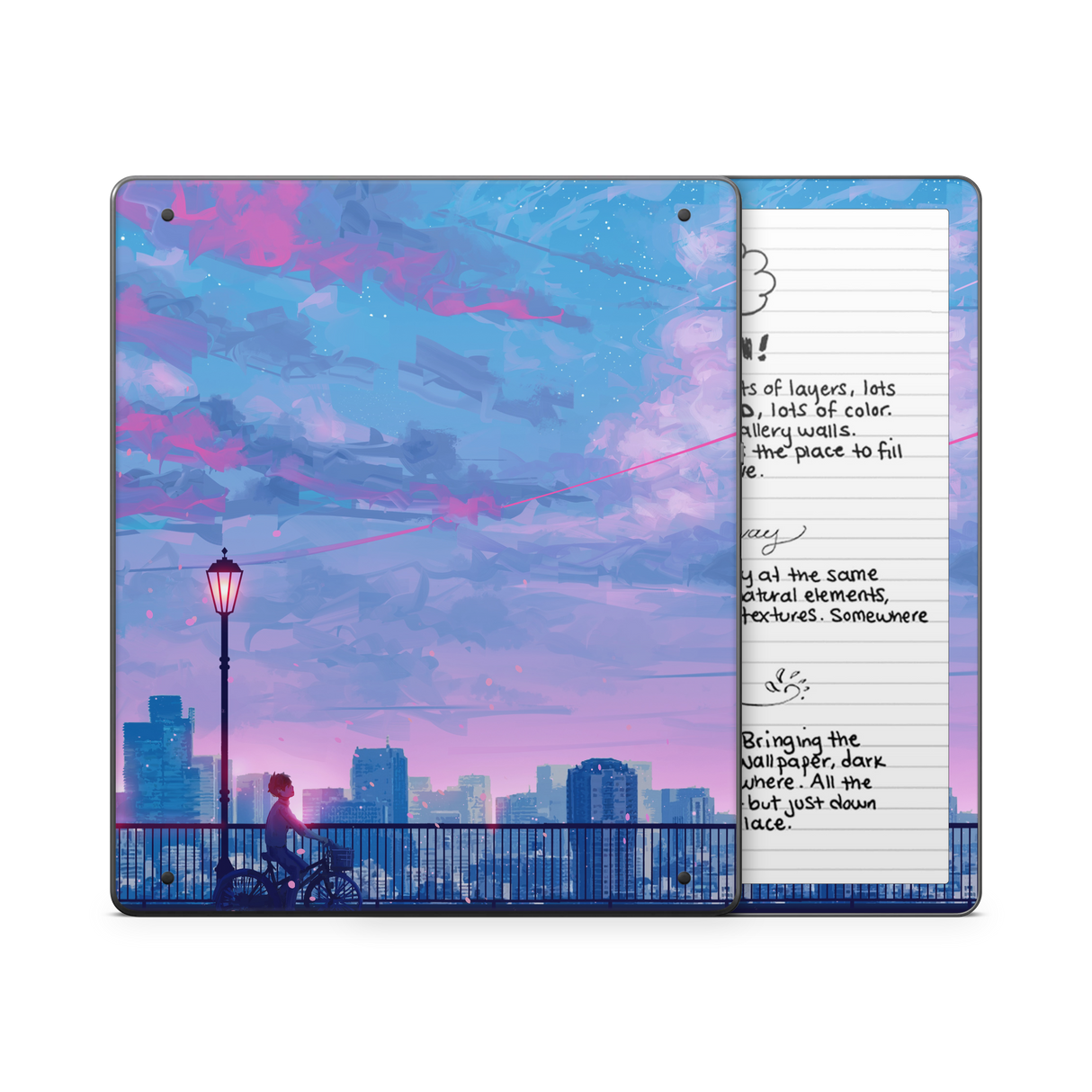 Let's Go Home Kindle Skin