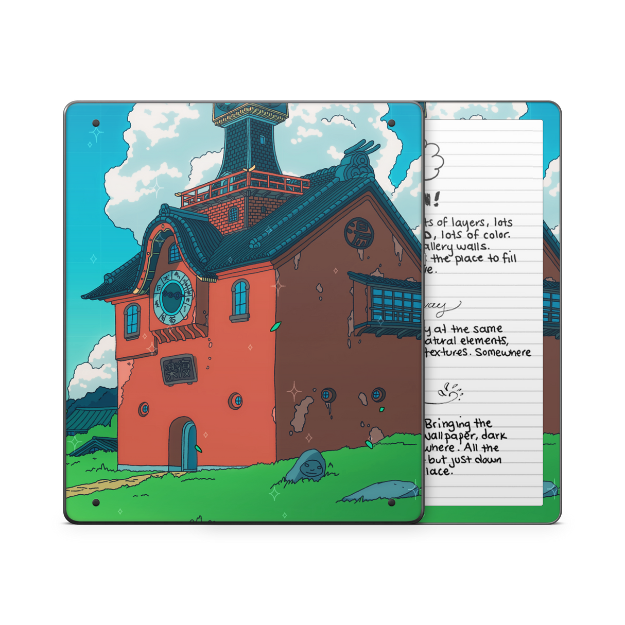 Spirited Entrace Day Kindle Skin