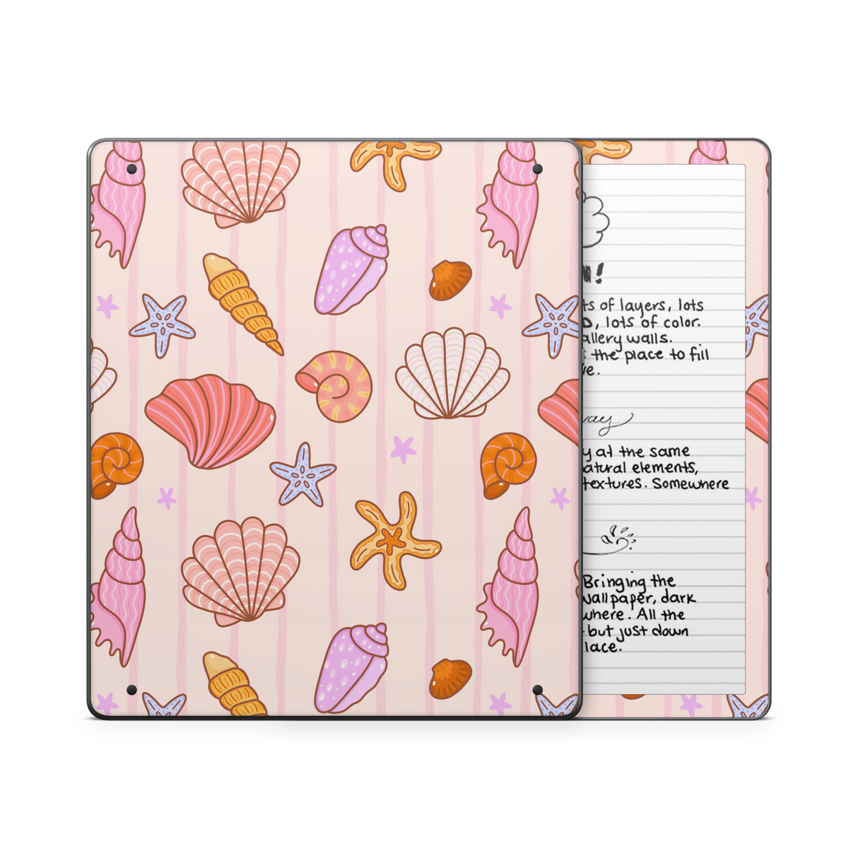 Seashells Kindle Skin