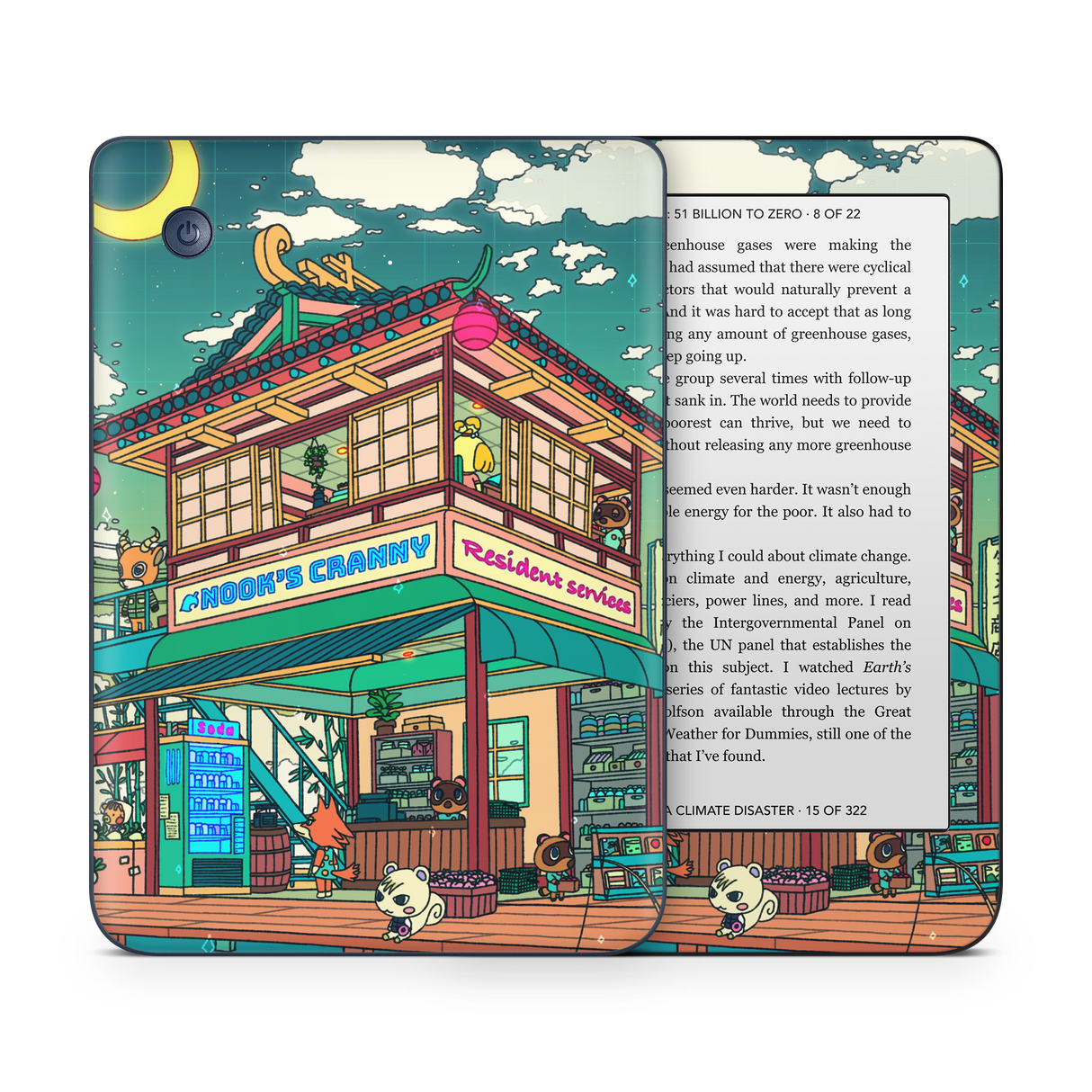 Animal Crossing Kobo Skin