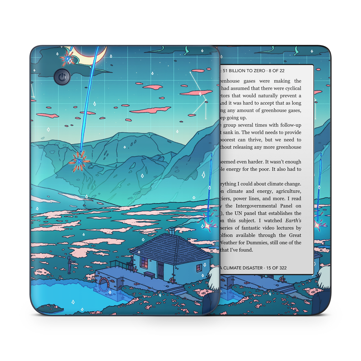 Crystal Shower Kobo Skin