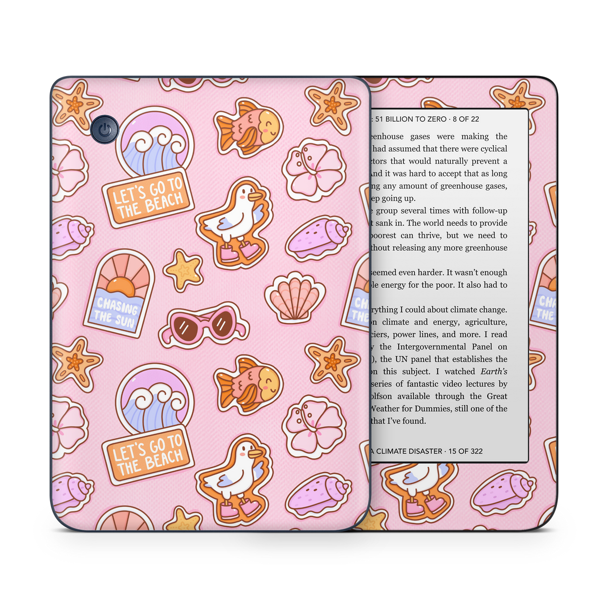 Patches Pink Kobo Skin