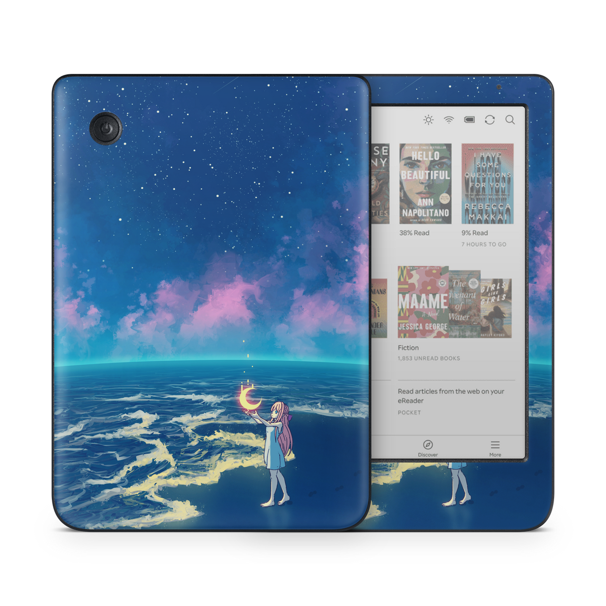 Catching the moon Kobo Skin