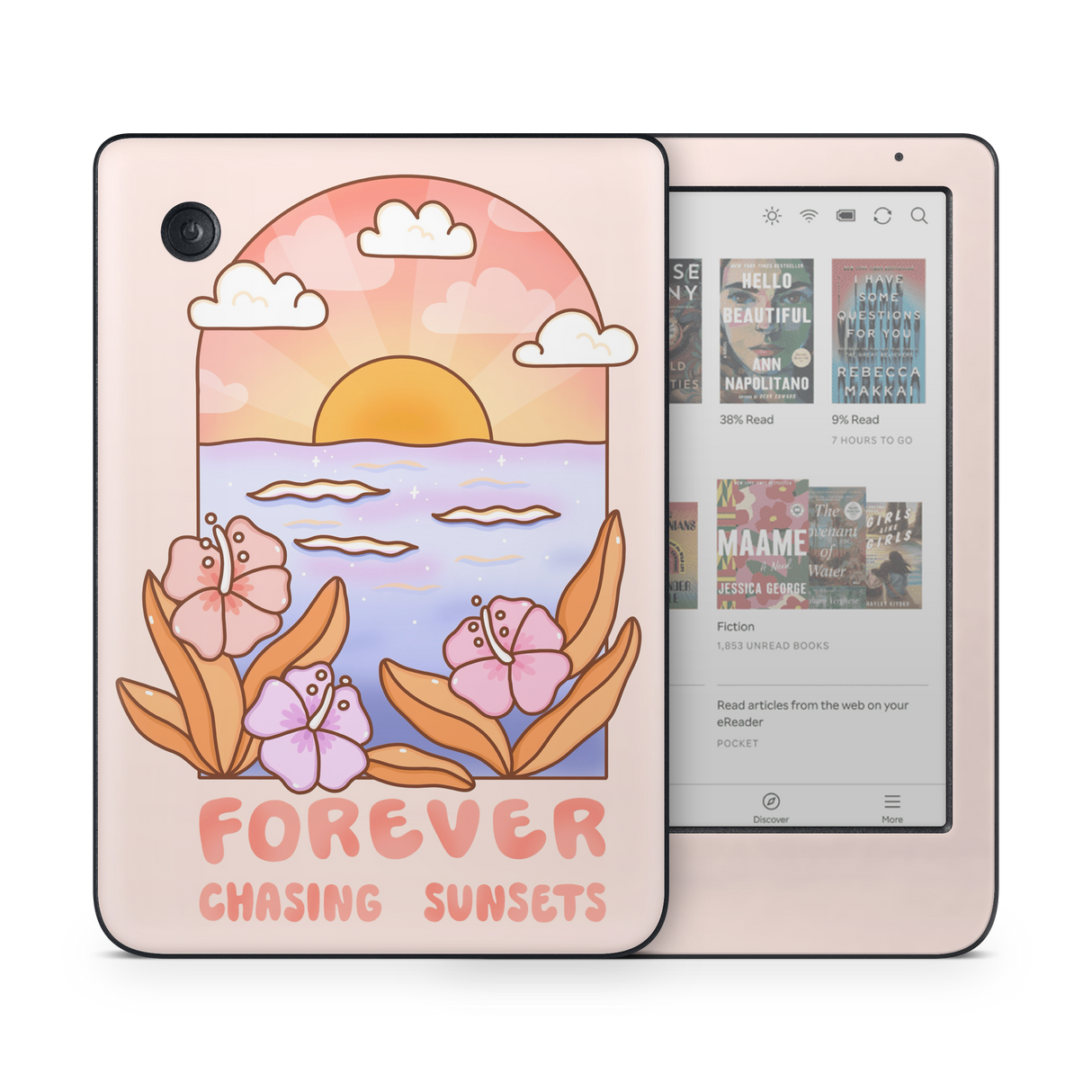 Chasing Sunsets Kobo Skin