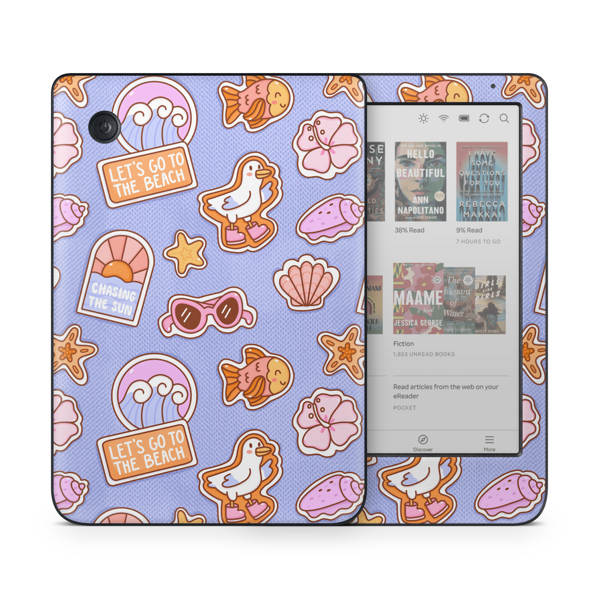 Patches Blue Kobo Skin