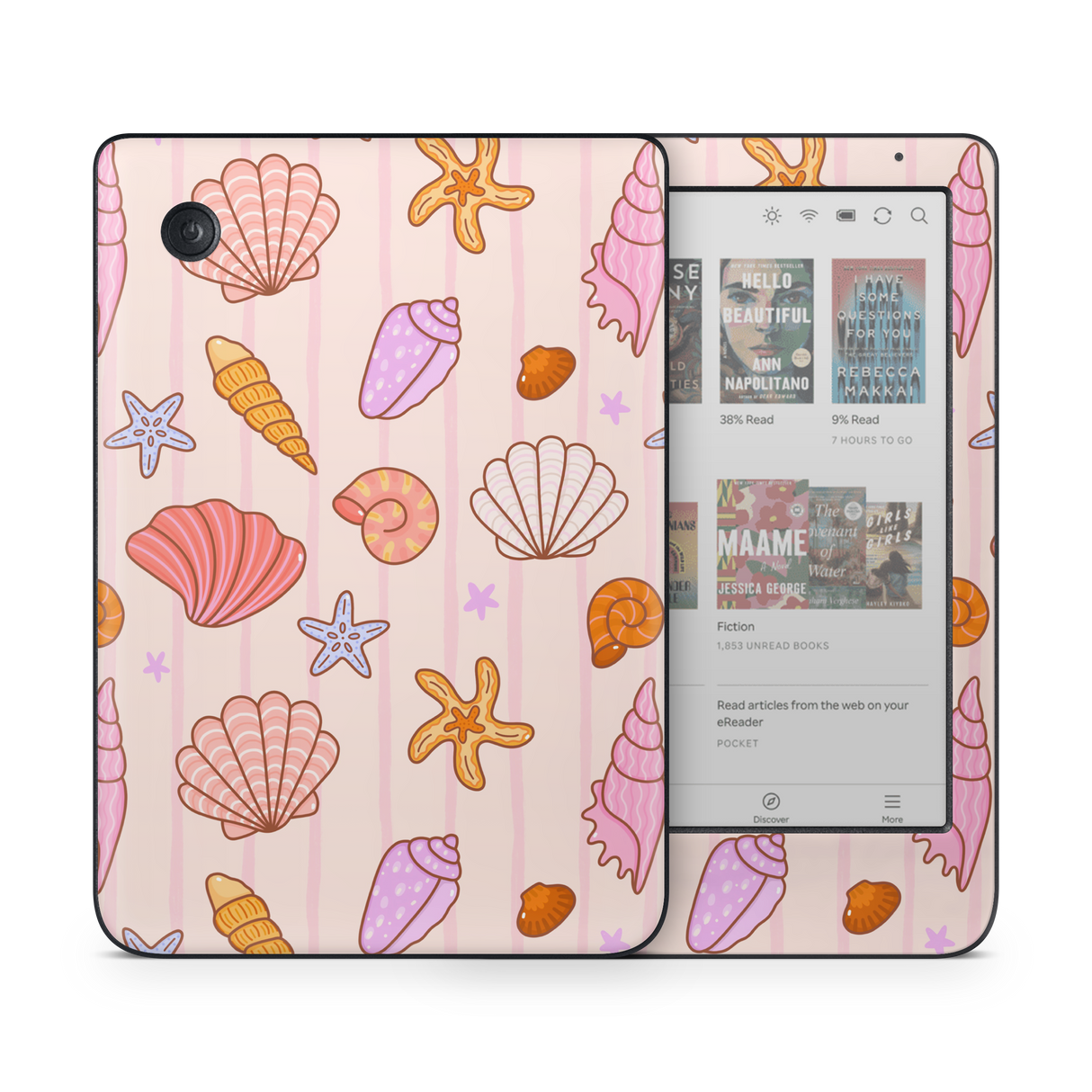 Seashells Kobo Skin