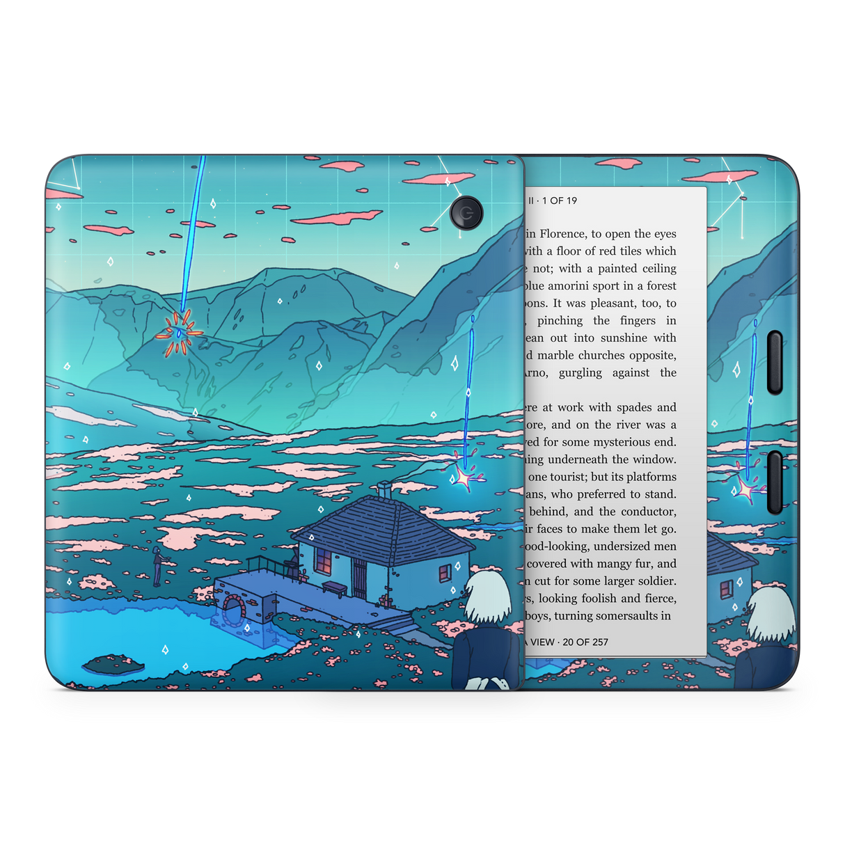 Crystal Shower Kobo Skin