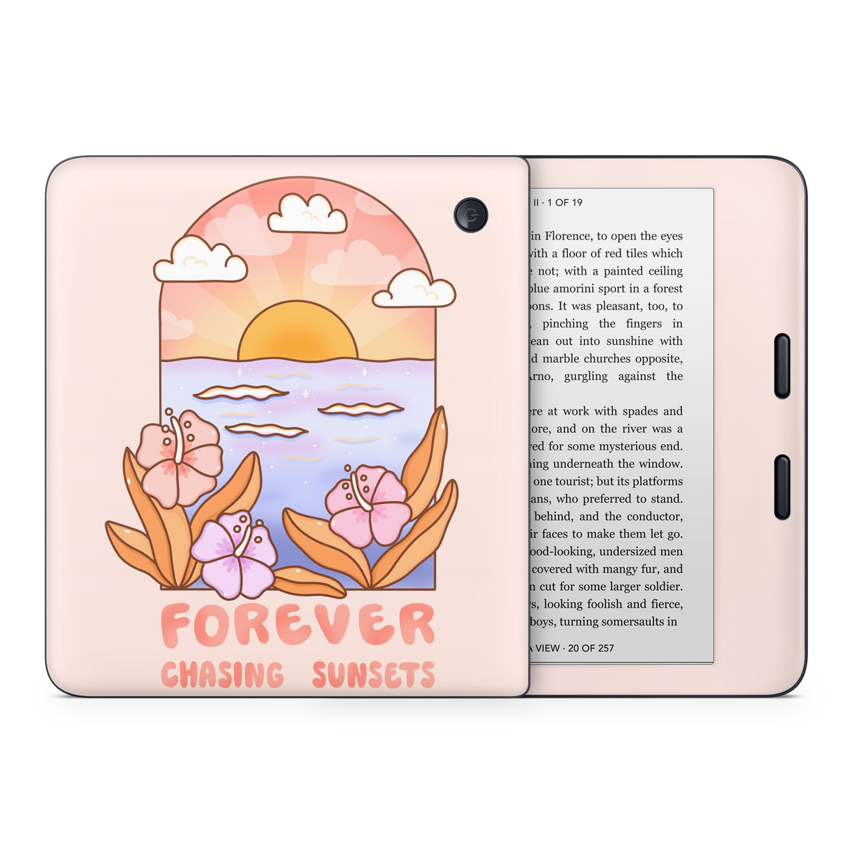 Chasing Sunsets Kobo Skin