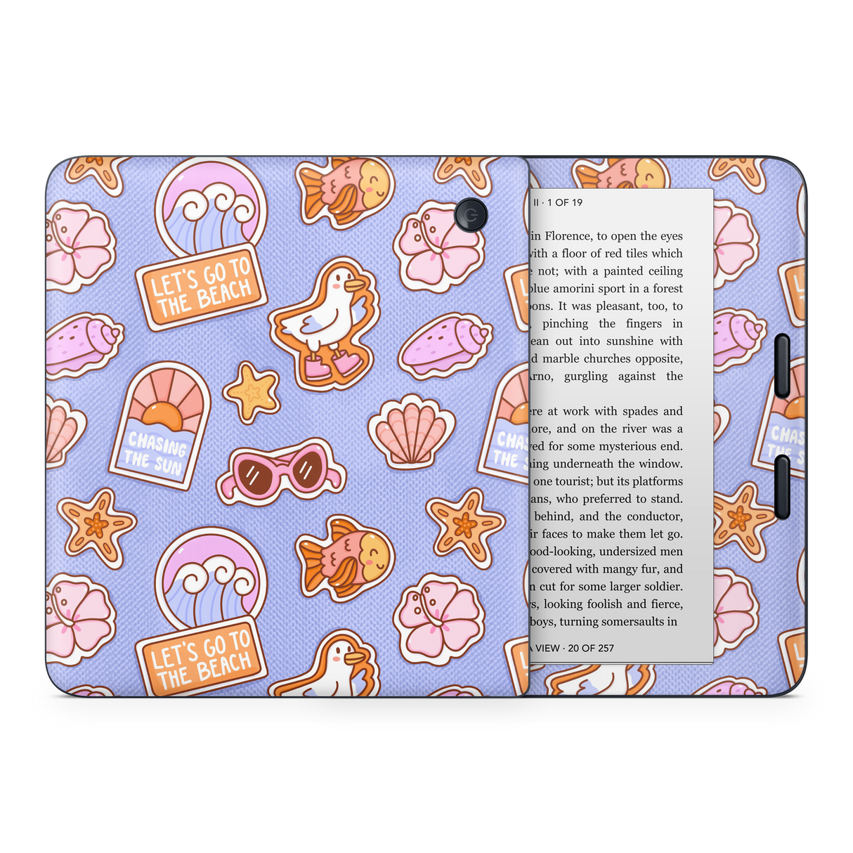 Patches Blue Kobo Skin