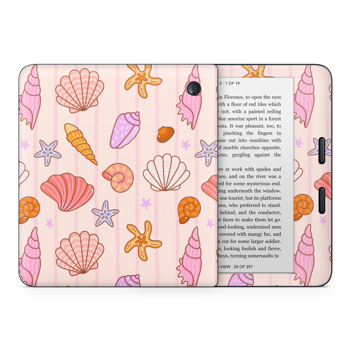 Seashells Kobo Skin