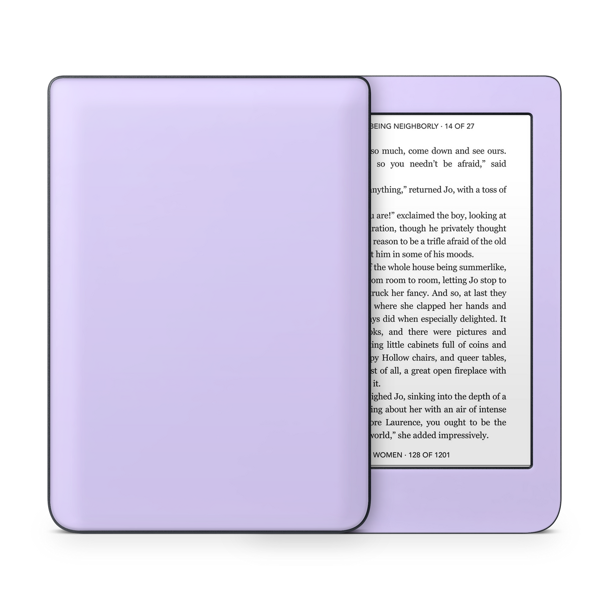 Light Lavender Kobo eReader Skin