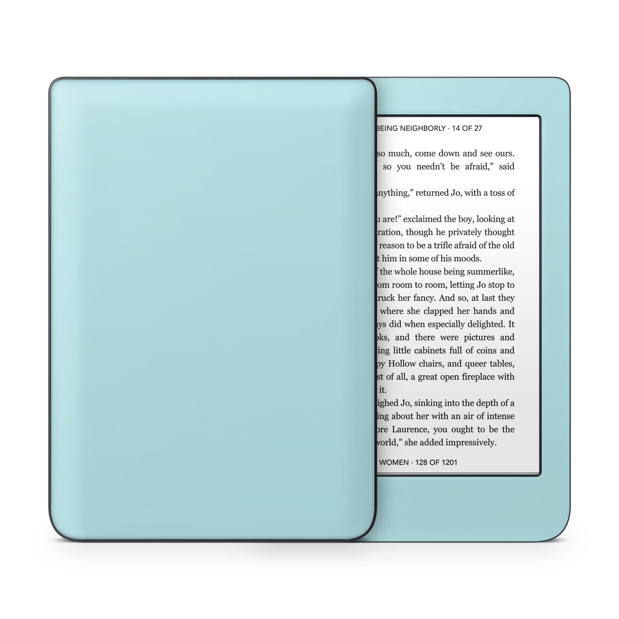 Powder Blue Kobo eReader Skin