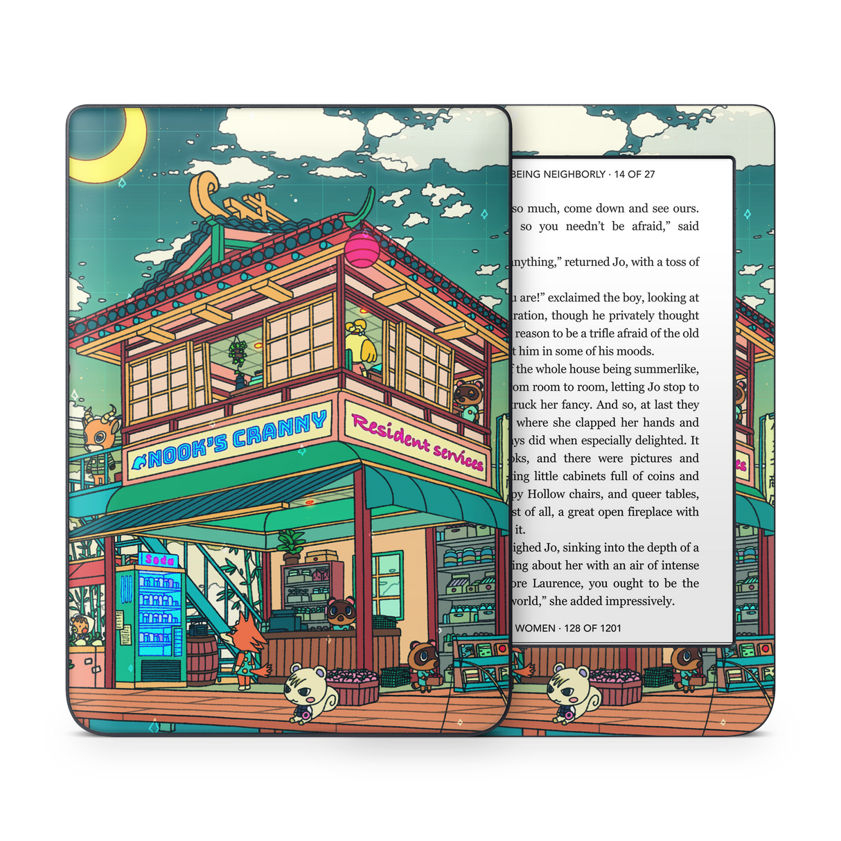 Animal Crossing Kobo Skin