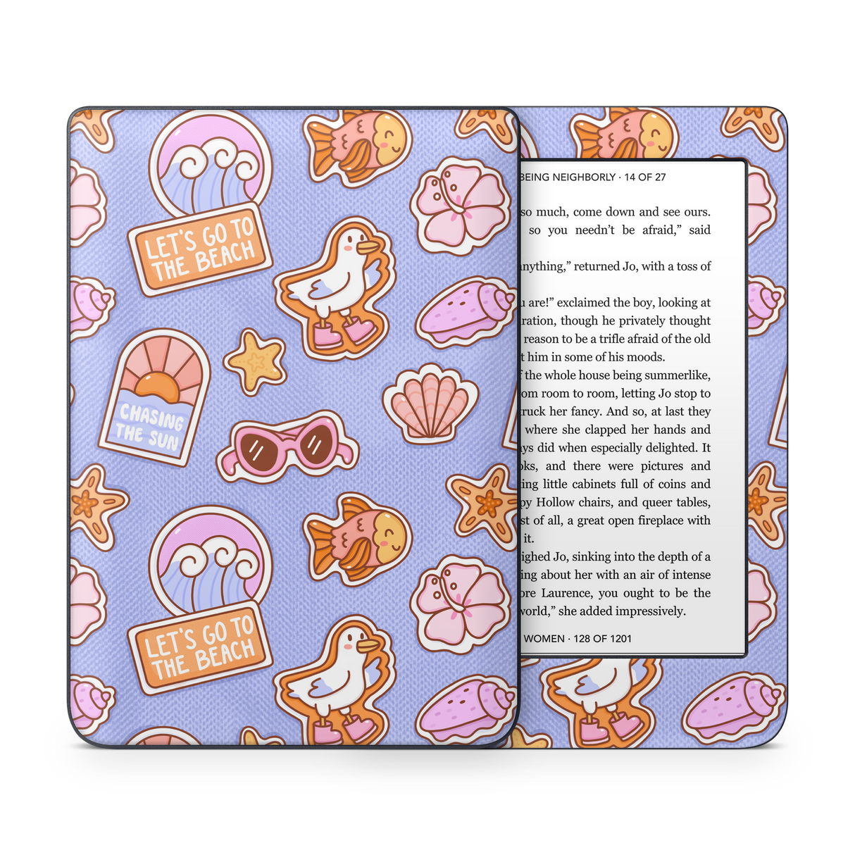 Patches Blue Kobo Skin