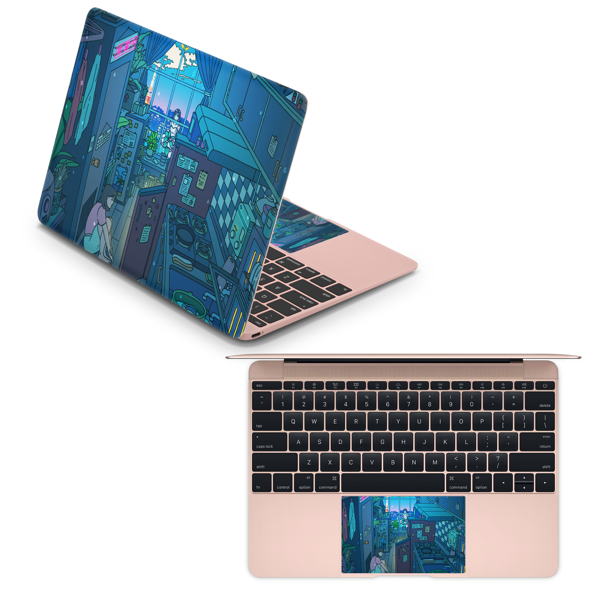 Apple MacBook Perfect Blue Skin