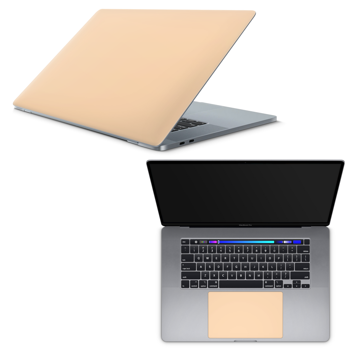 Apple MacBook Skin Pro 16 inch Touch Bar Pale Peach